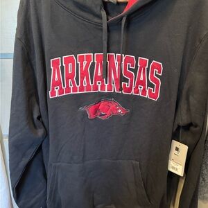 Colosseum Black Arkansas Hoodie
